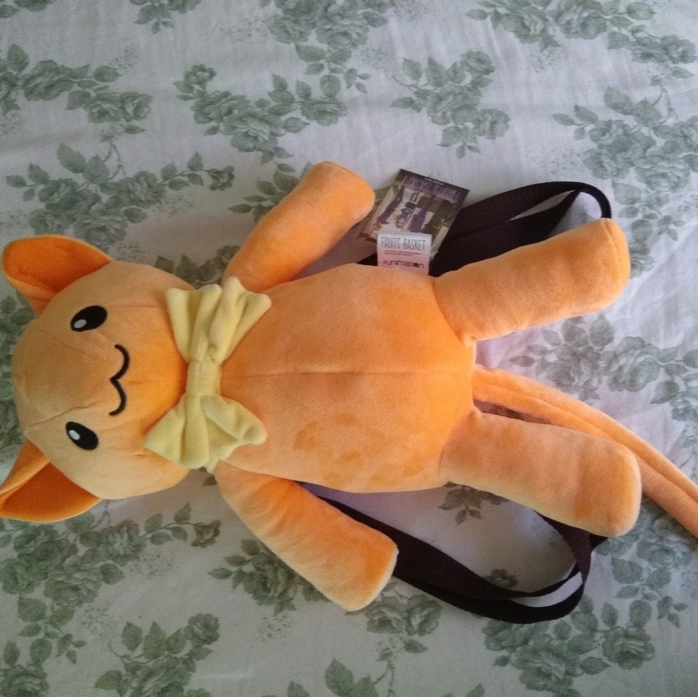 NWT Fruits Basket Kyo Sohma Plush Backpack Bag Funimation